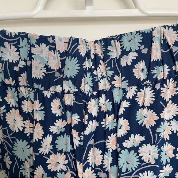 Madewell Huston Floral Wide-Leg Cropped Pants - size medium - Picture 9 of 9